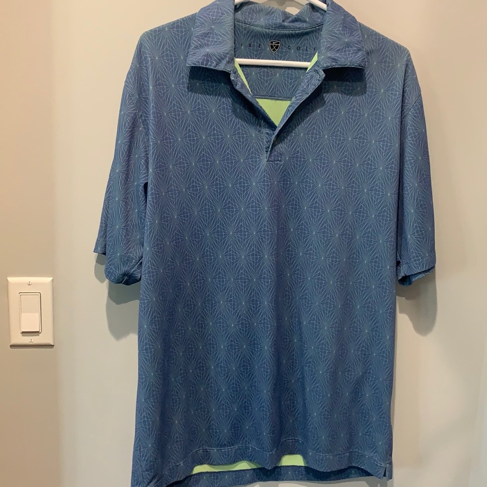 Nike golf shirt cosmic line design size large?